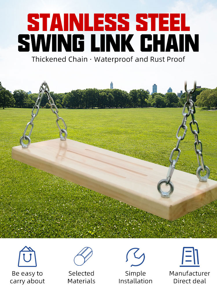 Heavy Duty Stainless Steel Chain Outdoor Children Swing Chain supplier