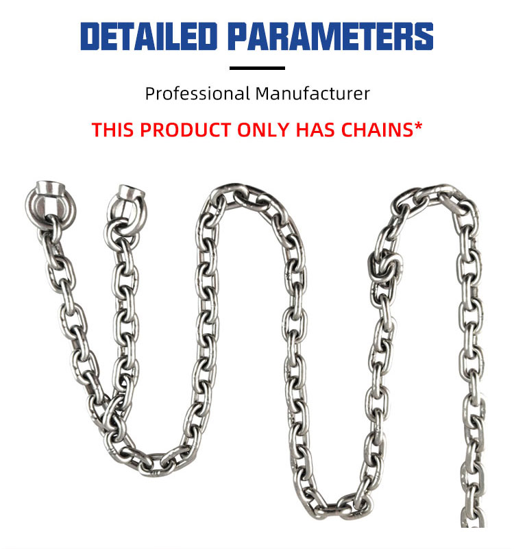 Heavy Duty Stainless Steel Chain Outdoor Children Swing Chain manufacture