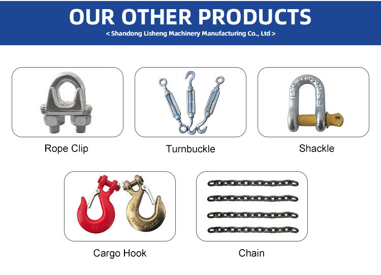 G80 alloy steel forged us standard ratchet type chain load binder factory