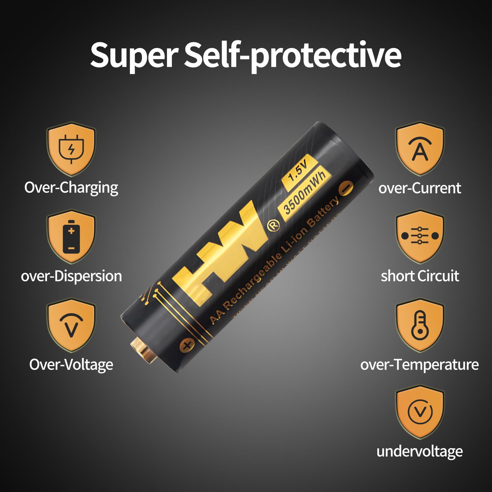 با یک باتری داخلی که به راحتی قابل شارژ مجدد است، همیشه برای مواجهه با مشکلات غیرمنتظره باتری آماده خواهید بود.