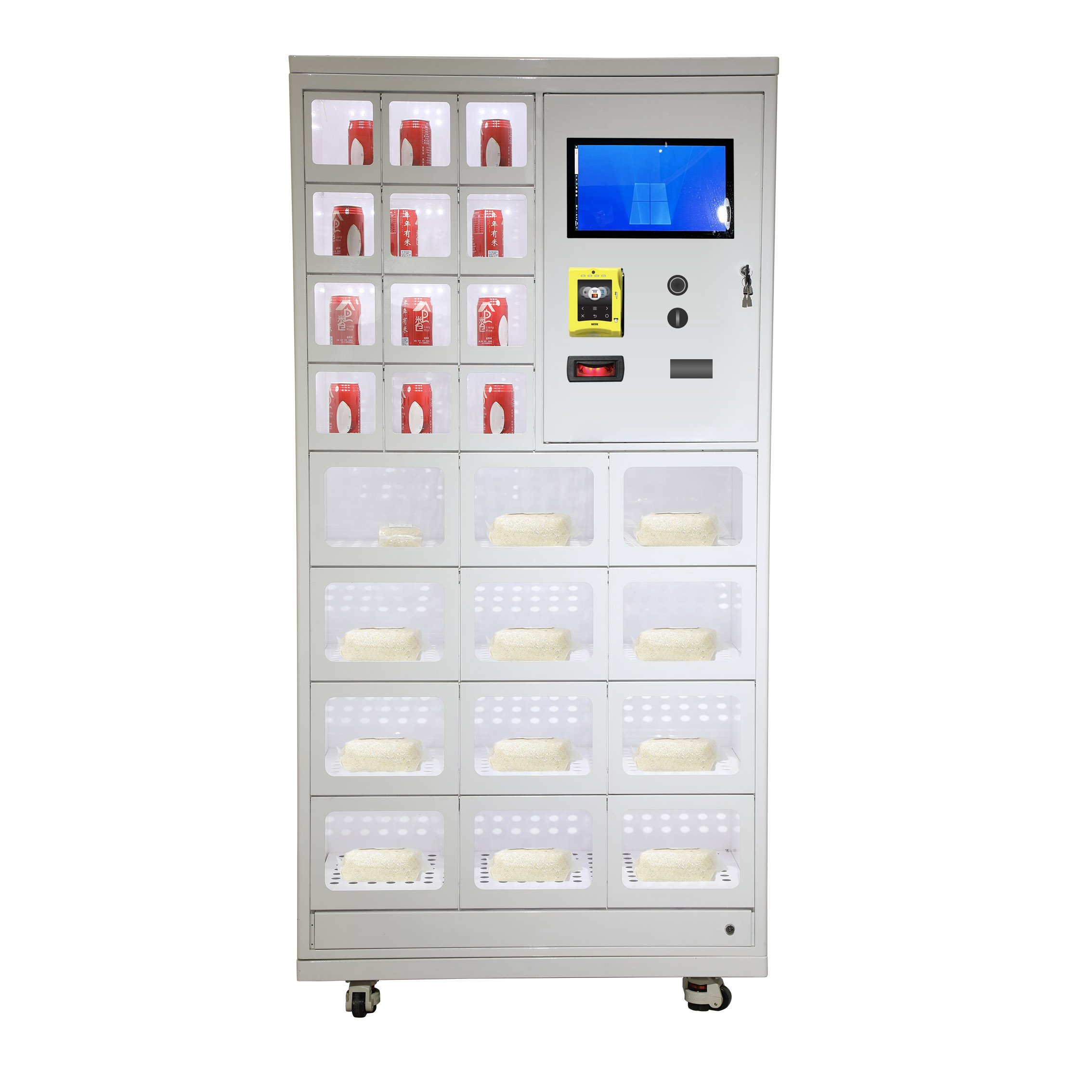 10. 1-Inch Touch Screen 24- Grid Cabinet