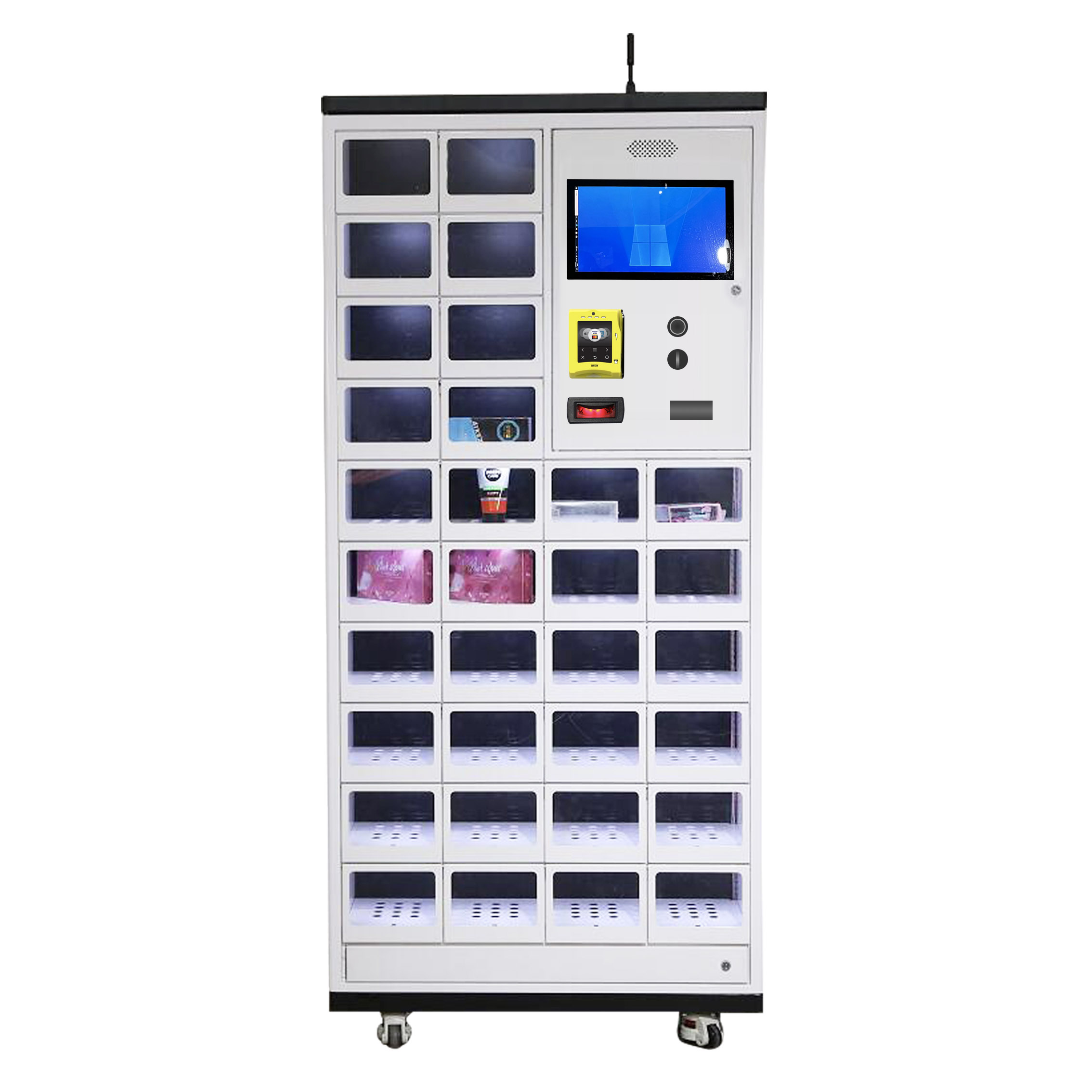 10. 1-Inch Touch Screen 32- Grid Cabinet