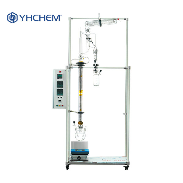 How to optimize the performance of a laboratory distillation column