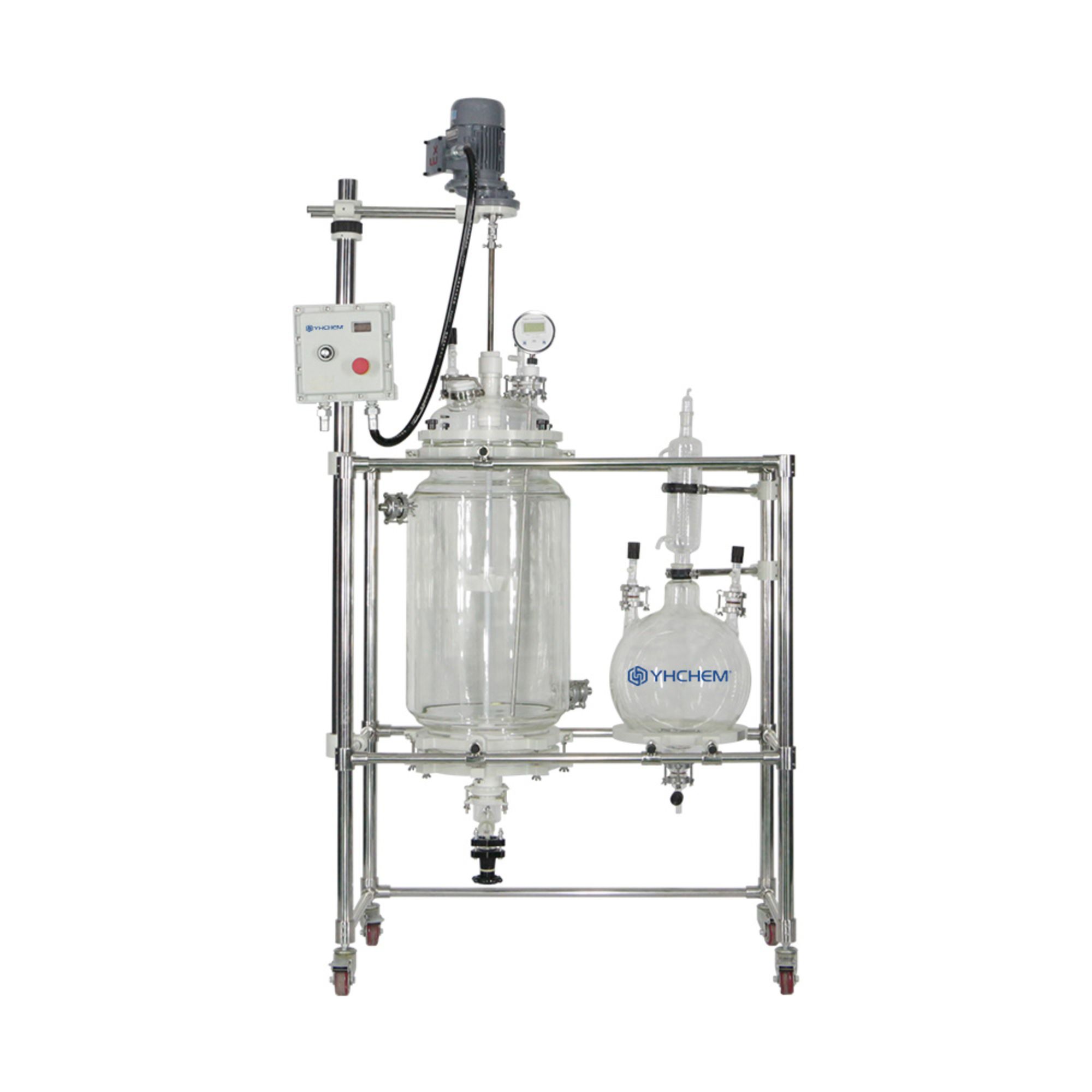 YFR-50EX višenamjenski stakleni reaktor s omotačem Područje filtracije: 0.06 ㎡ Raspon temperature: -80~200 ℃