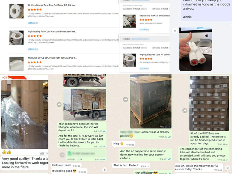 Professional Factory insulated copper pipe air conditioning details