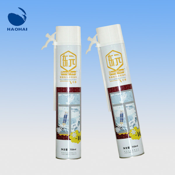 Keeping out unwanted pests with foam hole sealant.