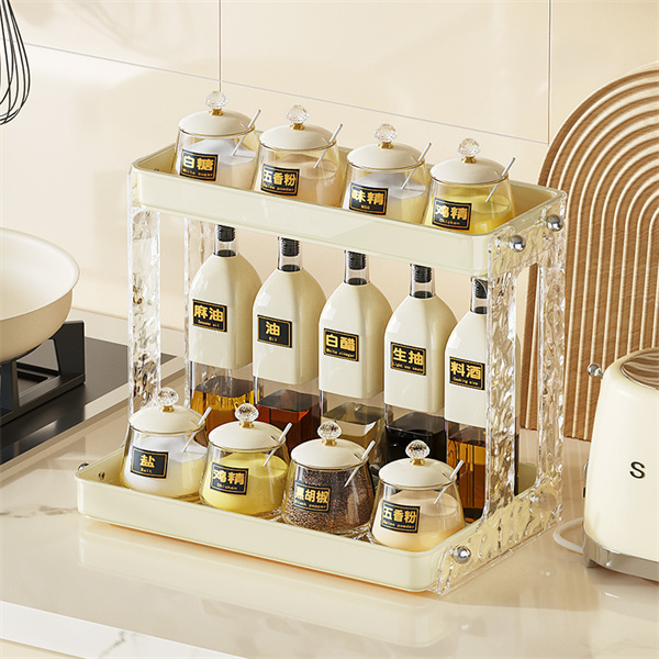 ชั้นวางครัวประหยัดพื้นที่เหมาะสำหรับคนทำครัวที่ยุ่ง