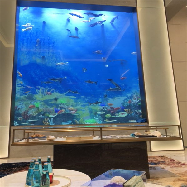 طراحی و ساخت تانک‌های آکریلیک با دوام برای حیوانات آبی شما