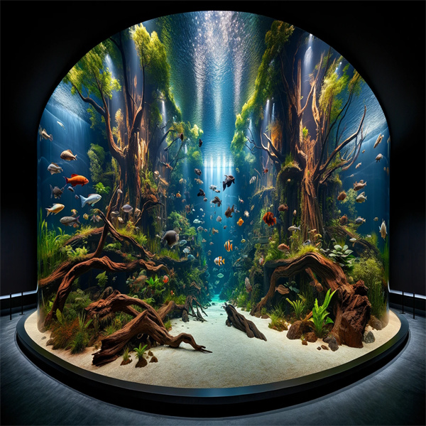 Entdecken Sie die Vielseitigkeit von Acryl bei der Gestaltung Ihres Fischaquariums