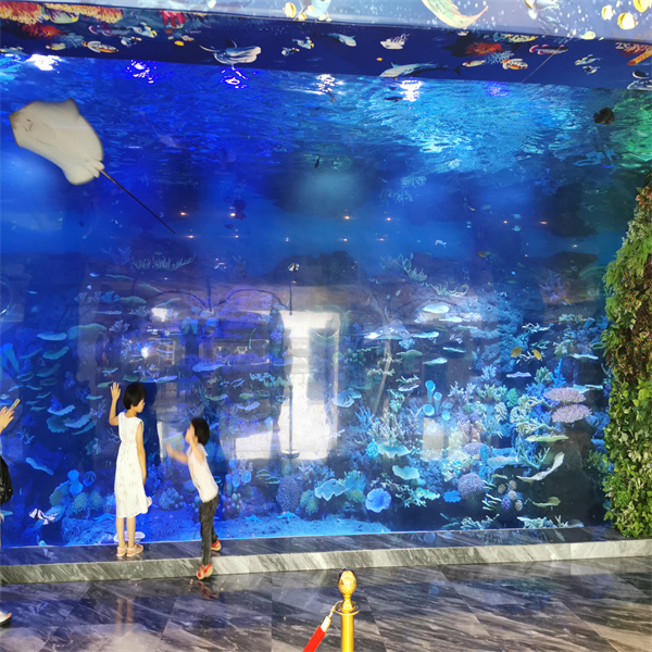 Vyjádřete se s unikátním a mnohounočným velkým válcovitým akváriem