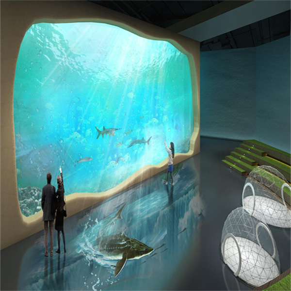 Inovujeme vodní svět pomocí špičkové technologie velkých akrylátových nádrží