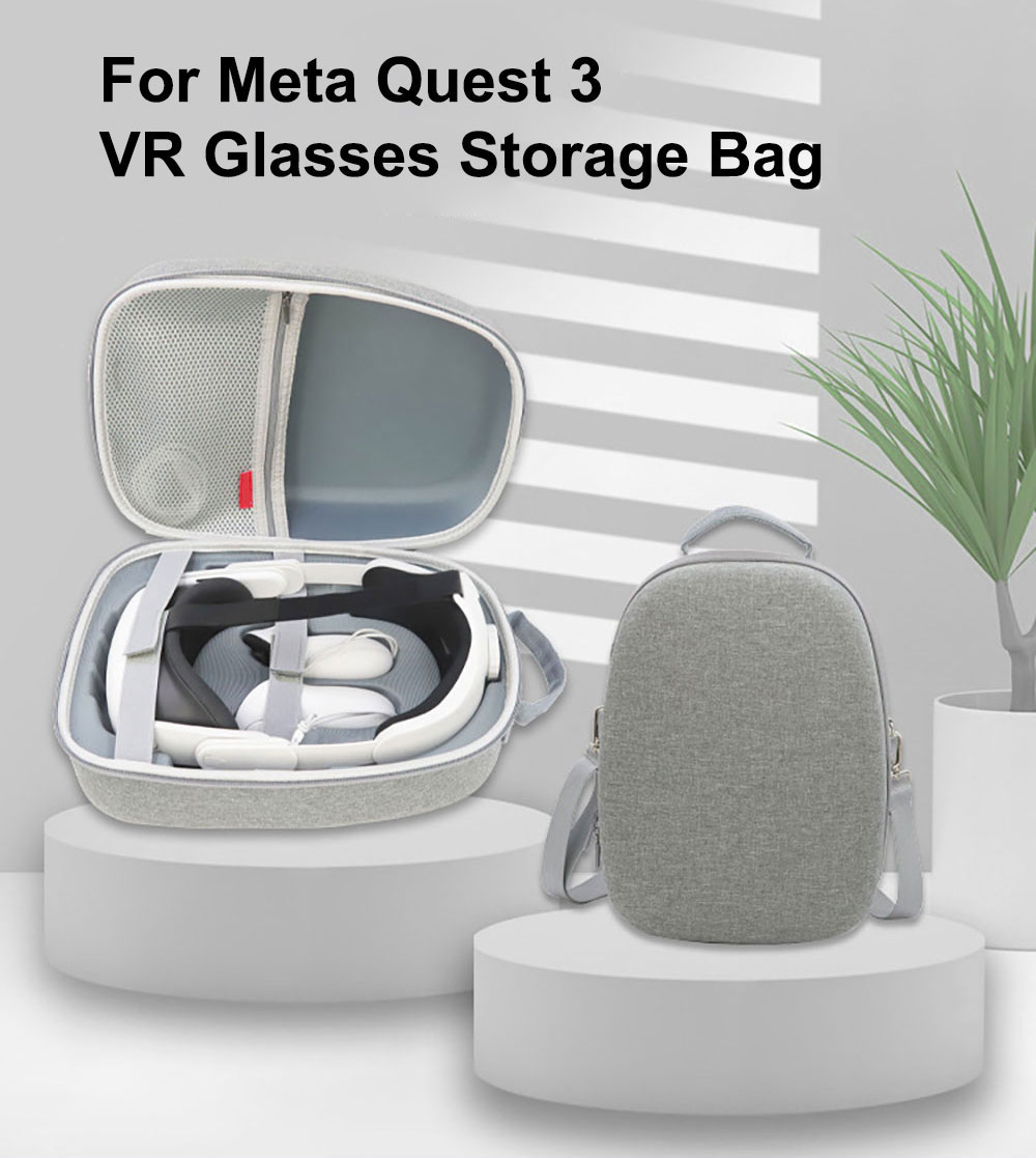 Eva Case Carry Custom Waterproof Travel Foam Portable For Meta Quest 3 Vr Oculus Headset Strap Battery Charging Dock Accessories factory