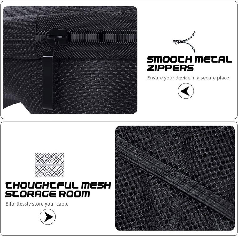 Laudtec EVA01 Controller Hard Shell Carry Small Pouch Material Box Bag Eva Case For Sony Ps5 Pro Ps4 Slim Ps3 Ps2 supplier