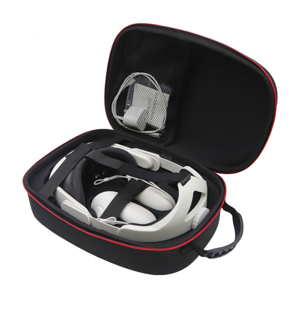 Eva Case Foam Material Carry Portable For Meta Quest 3 Vr Oculus Headset Strap Battery Charging Dock Accessories factory