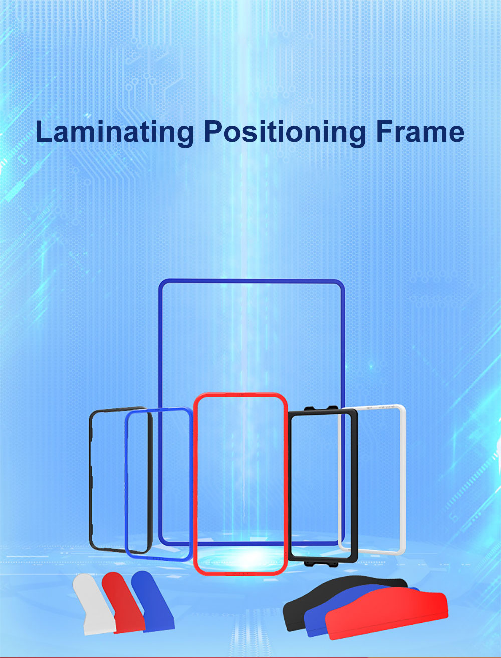 Laudtec GHM032 Auto Tool Samsung S23 Easy Install Protector Tempered Glass With Installation Frame For Ipad Mini factory