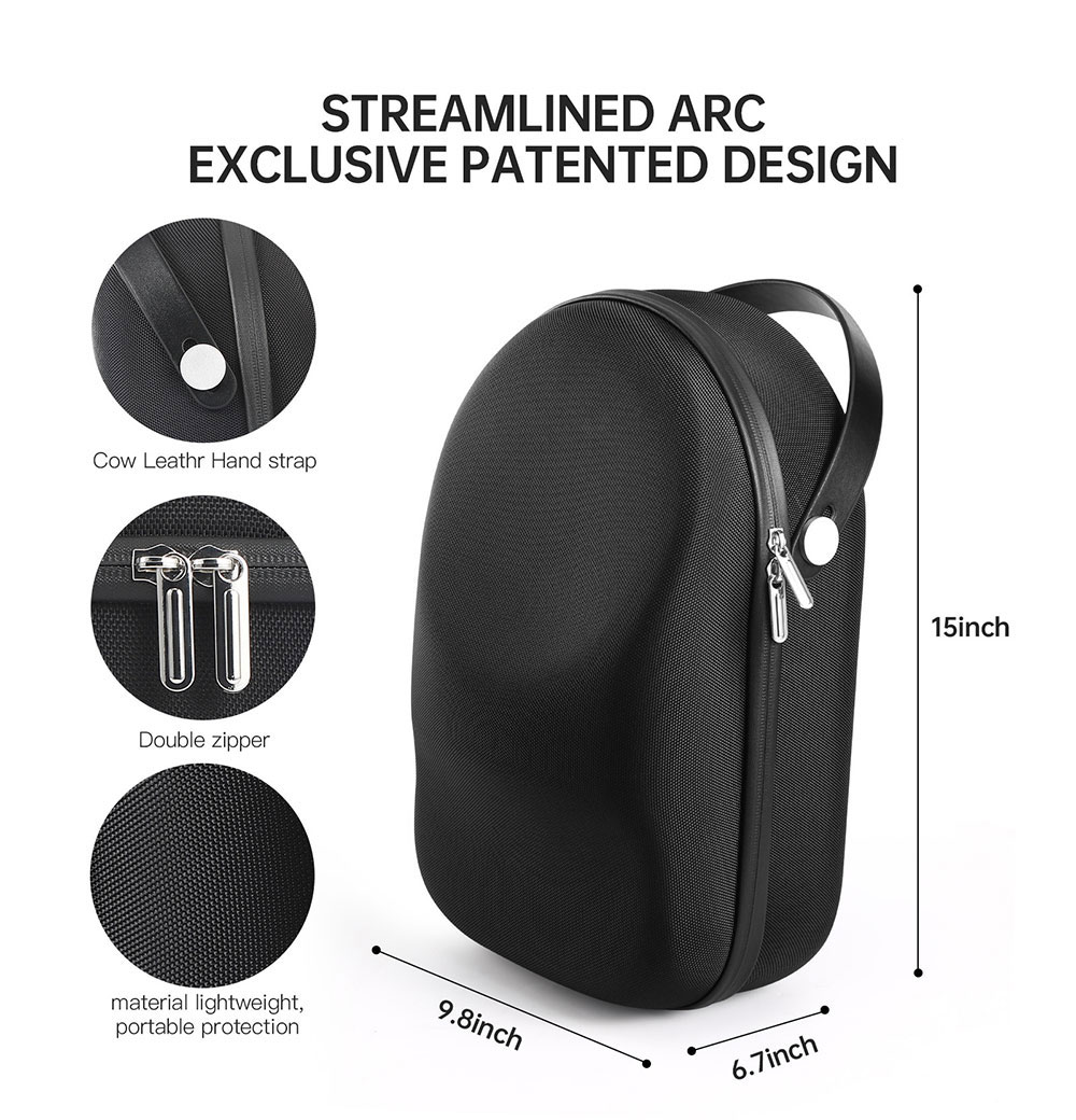 Eva Case Carry Leather Foam Portable For Meta Quest 3 Vr Oculus Headset Strap Battery Charging Dock Accessories supplier