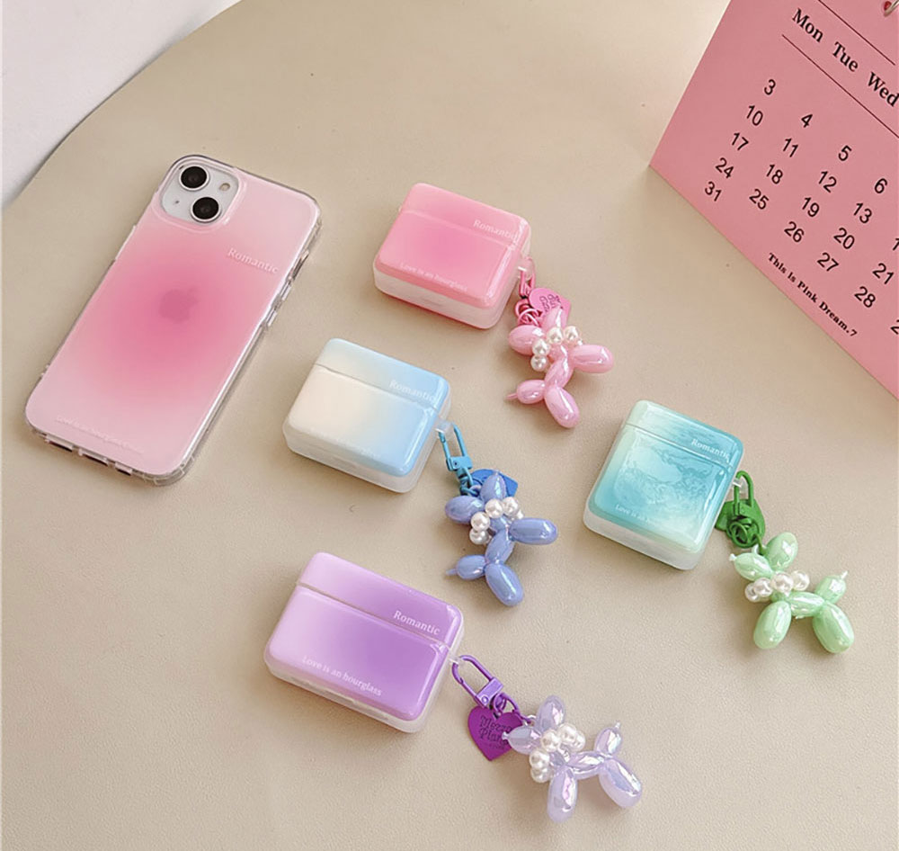 Laudtec EJK05 Fashion Pink New Protective Pro2 Custom Mix Color Tpu Case For Airpod Airpods Pro 2 3 2Nd 2Da 3Rd Gen Generation factory