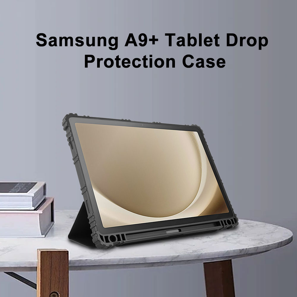 Laudtec PBK073 Galaxy Tab A9 A9+ Plus Tablet Leather Cover Smartcase Antishock Kids Casing Anti Shock Case For Samsung details