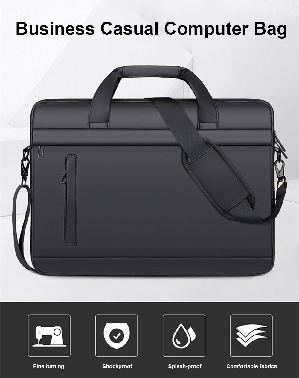 Leather Laptop Bags Covers Capacity Backpack Bag Nylon Backpacks School Custom Logo Student Office Computer details