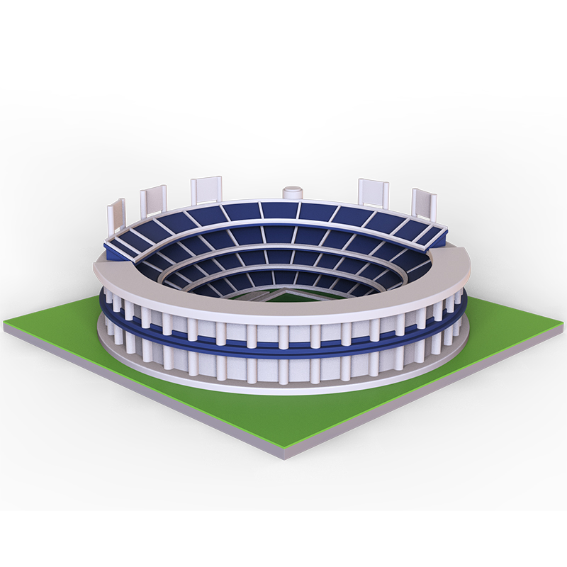 Custom mini souvenir miniature rugby stadium resin sculpture model manufacture