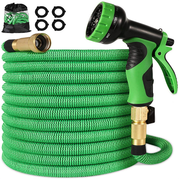 تجربه آبیاری بیرون خانه خود را با یک لوله قابل انبساط 100 فوتی ارتقا دهید