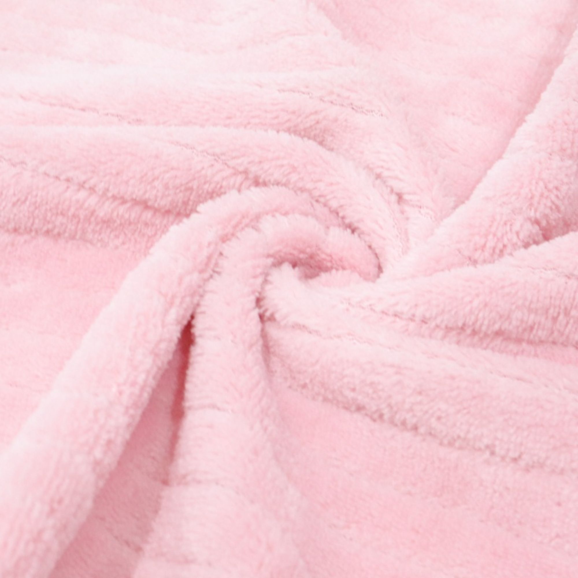Little Stripes Jacquard Coral Fleece Fabric