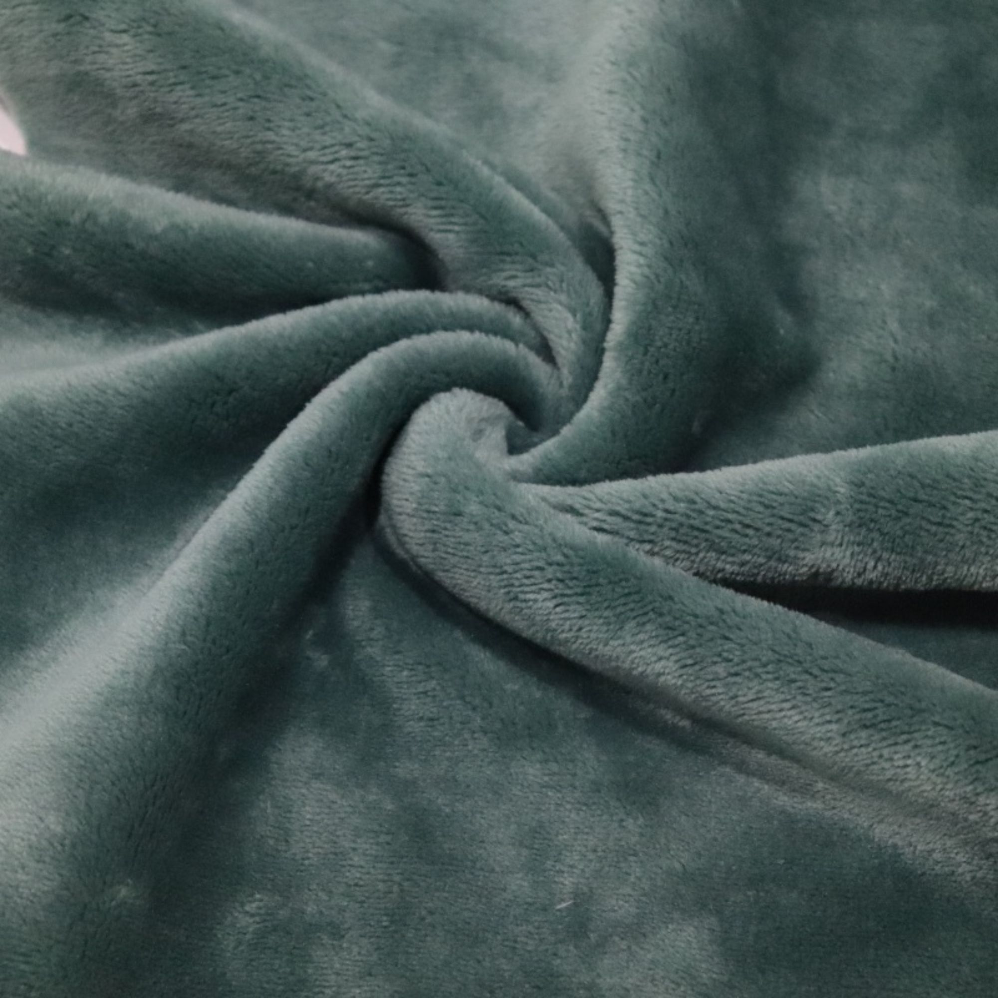 Green Dyeing Flannel Fleece Fabric