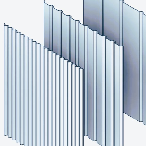 주거 인테리어에 골판형 금속 패널 활용하기