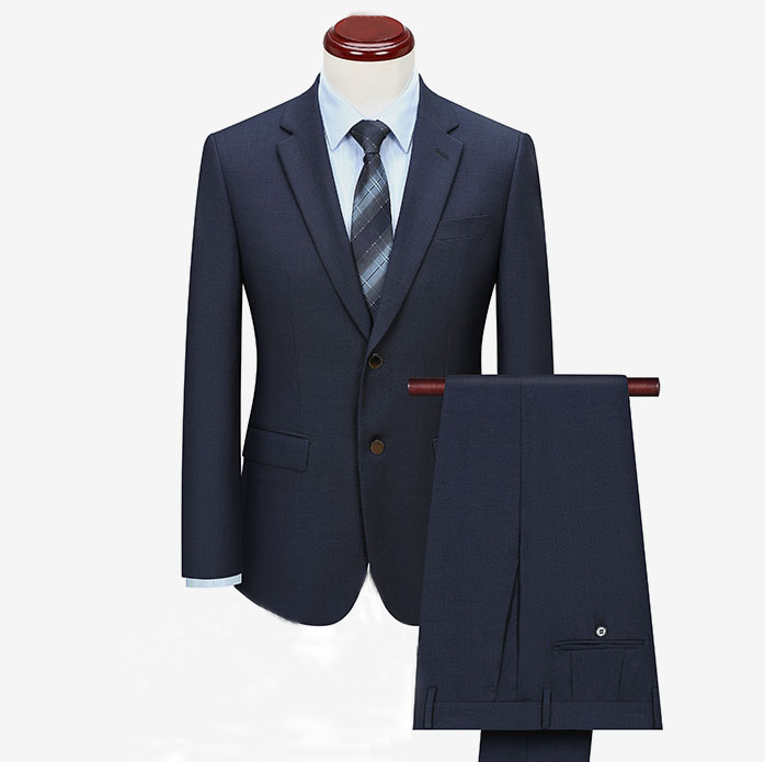 2024 High quality men suit and Blazer business wedding slim fit office solid color custom mens suit details