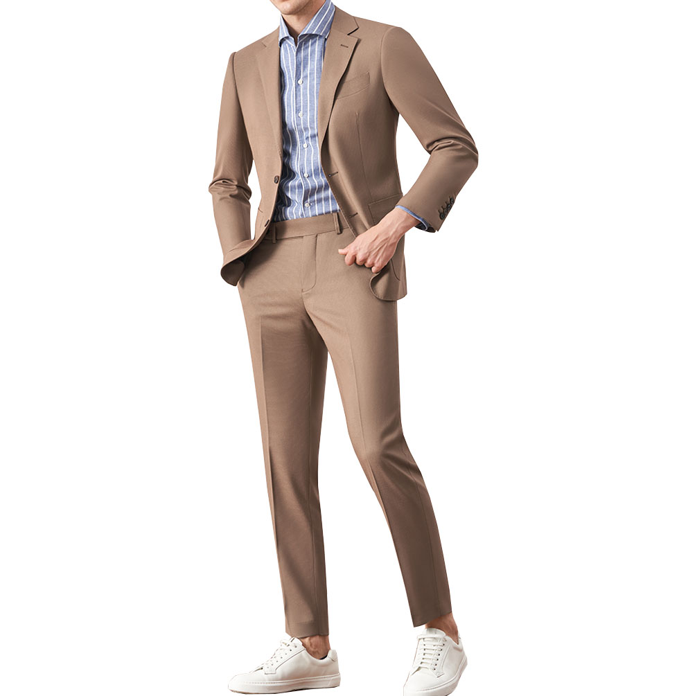 2024 High Quality Wedding Slim Fit Men Suit Cheap Blazer Formal custom mens suit details