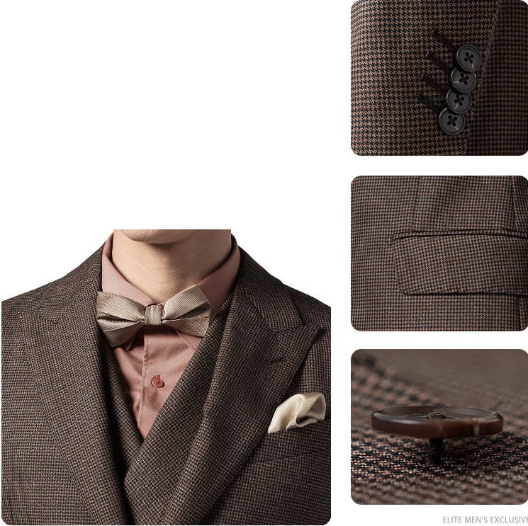 2024 Hot style men Suit & Blazer Vest Business Man 3 Pieces jacket For Wedding custom men's suit details