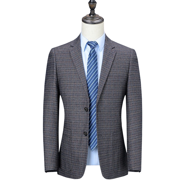 2024 Custom Men's Shirts Formal Office Dress Shirts for Men Cotton Casual Stand-up Collar Long Sleeve Shirt details