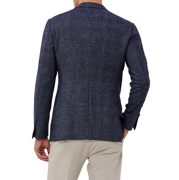 2024 Unique Design business plaid suit Slim fit men suit & blazer custom mens suit factory