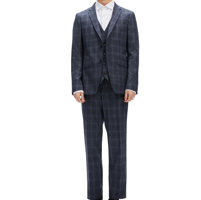 2024 New style Men Suit & Blazer Vest pants Business slim fit Man Groom For Wedding custom men's suit factory