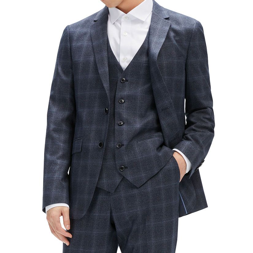 2024 New style Men Suit & Blazer Vest pants Business slim fit Man Groom For Wedding custom men's suit factory