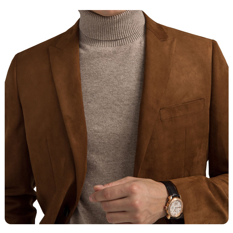 2024 New style bright colors suede casual men suit & blazer business slim fit custom men's suit manufacture