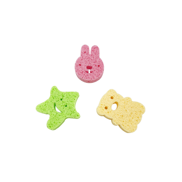 Dapatkan kilauan cerah dengan spons pengelupas