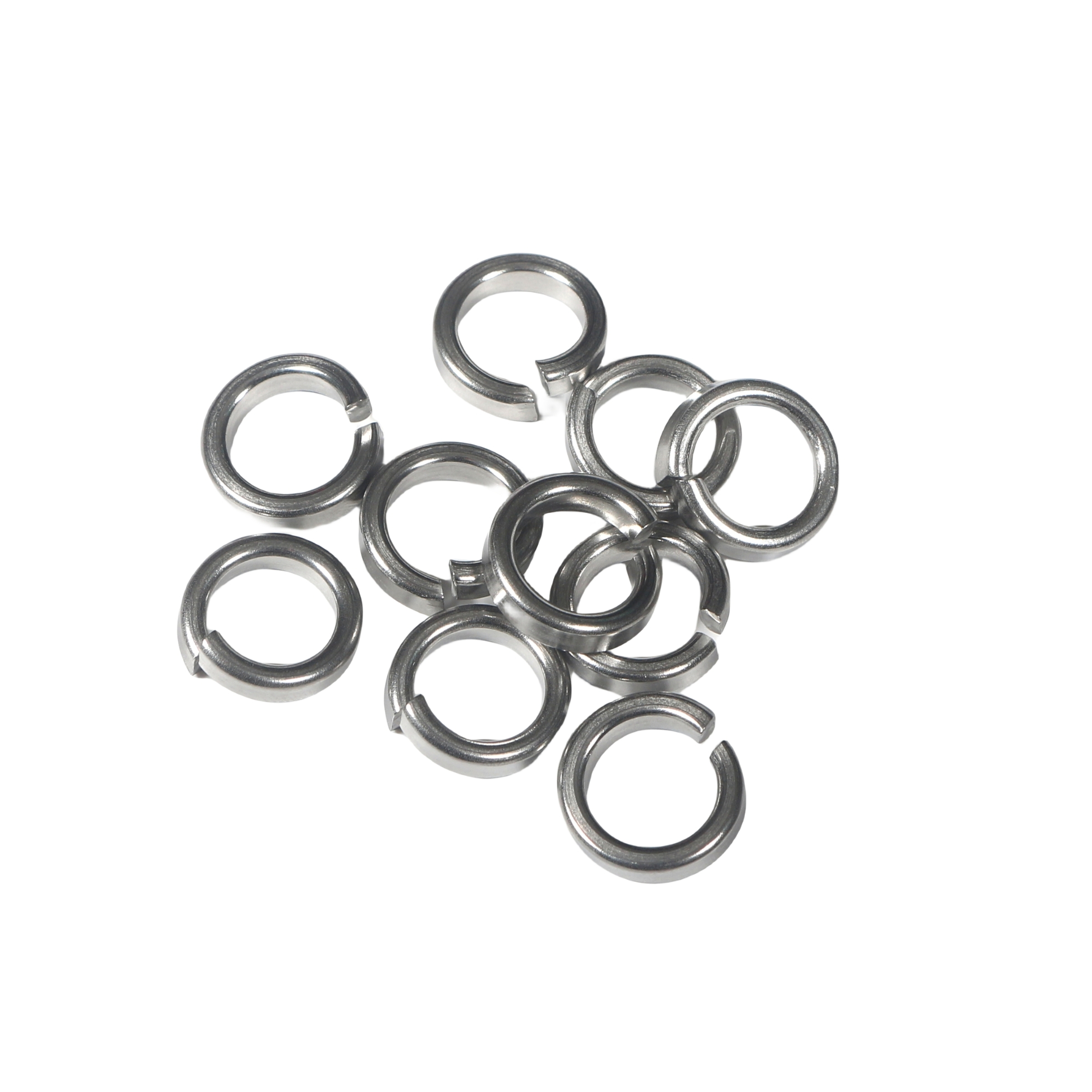 Pemuaat pegas stainless steel ANSI B 18 21 1 leher tinggi helikal/berat helikal