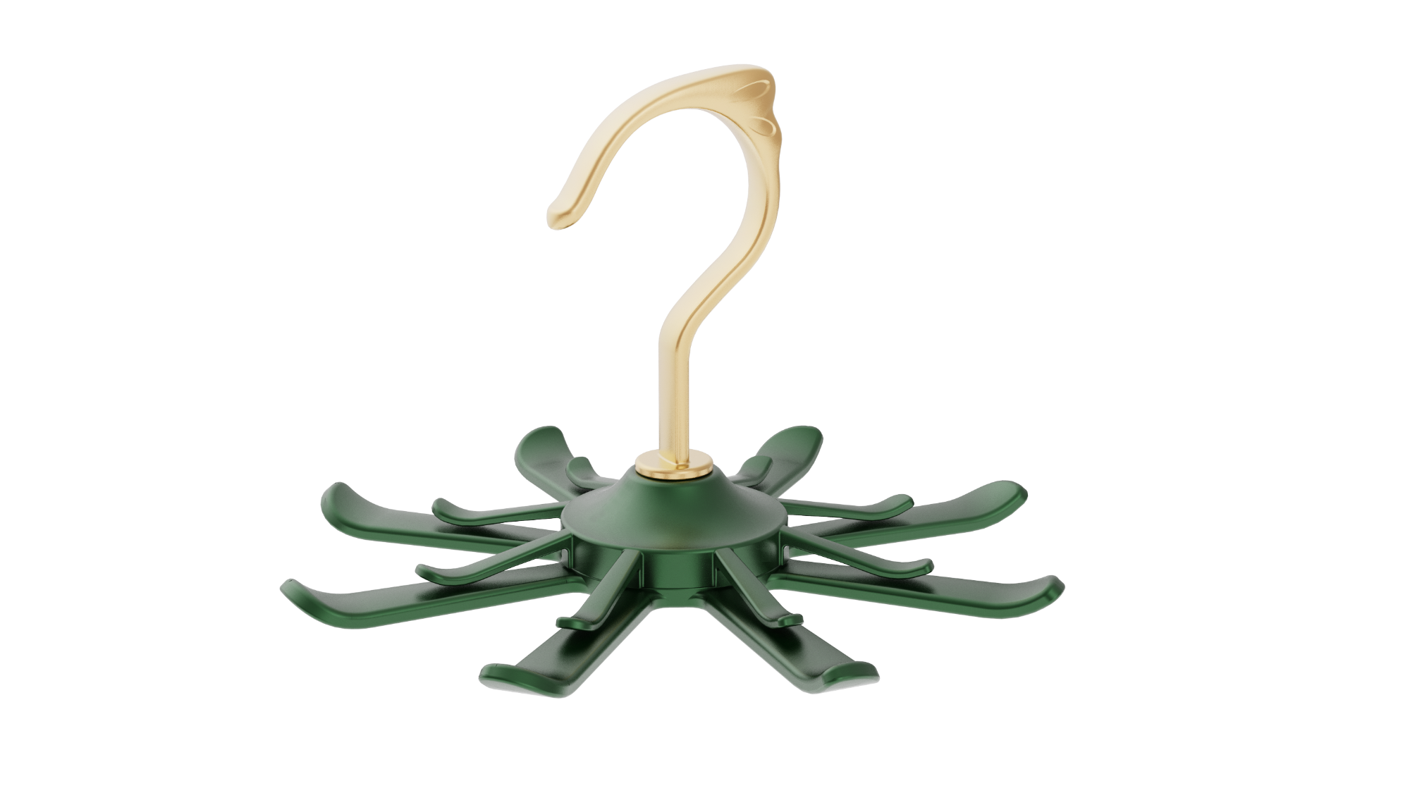 SOLELY SY986 מאורע יוקרה ירוק מסתובב תליון קשוח עם 8 קולות