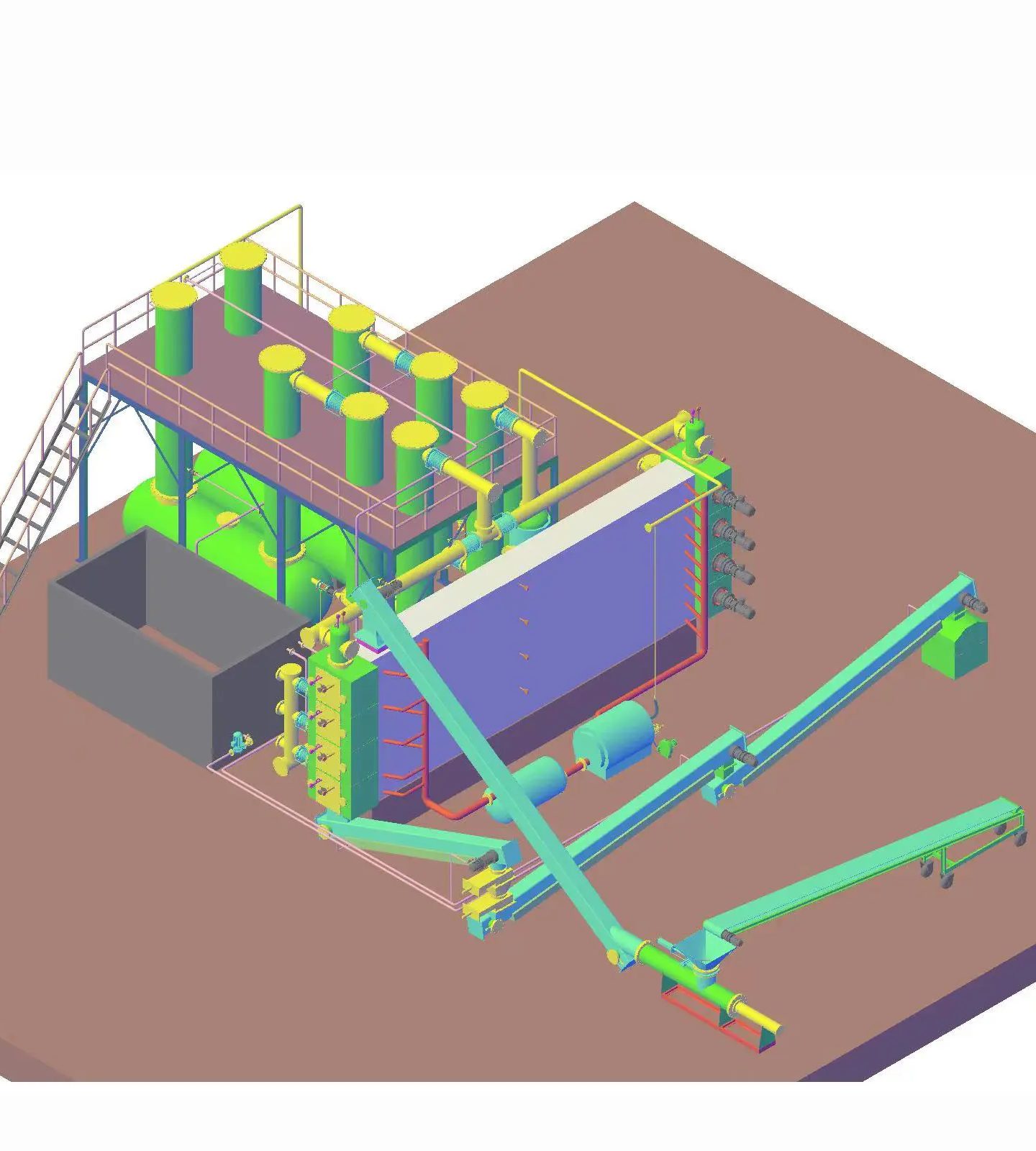 AOTEWEI Continuous Cracking Equipment’s Precision and Control