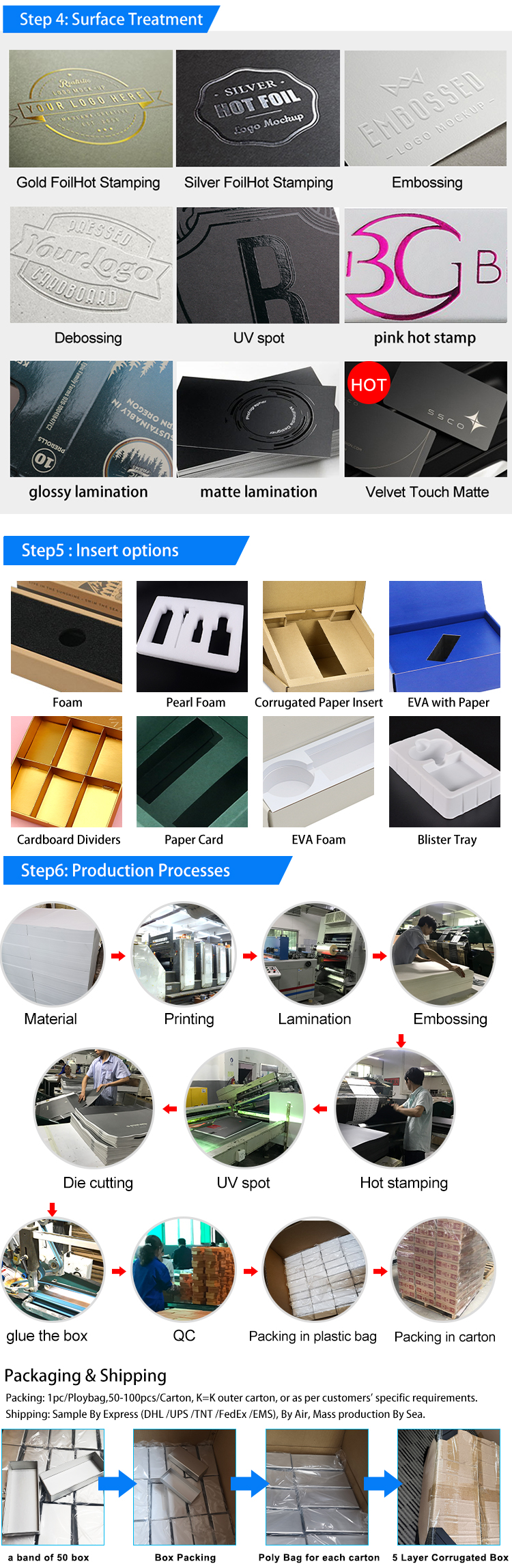 Multi-Color Customized Logo Luxury Gift Convenient Shopping Kraft Paper Bags factory