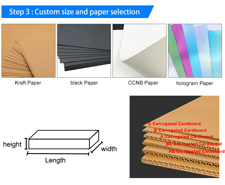 Custom Logo Corrugated Cardboard Matte Black Shipping Boxes Folding Mailer Box manufacture