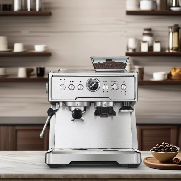 Indulge in Cafu00e9-Quality Espresso Anytime with a Professional Home Machine