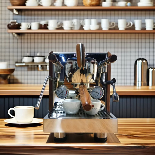 Mestrer kunsten af espresso med en halvautomatisk espressomaskine