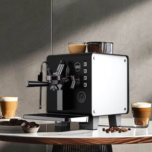 Customizable brewing options with a semi automatic coffee machine