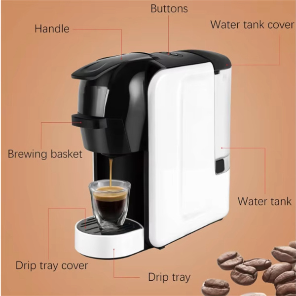 Impressiona i tuoi ospiti con caffè latte gourmet preparati senza sforzo grazie al nostro preparatore automatico.