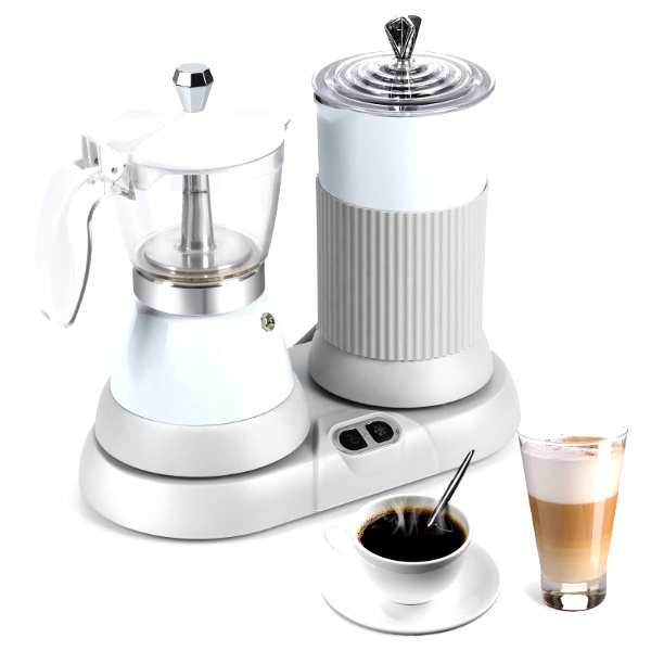 Dites adieu à la cuisson sur plaque avec la machine électrique à moka