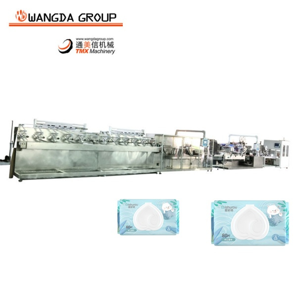 معدات تصنيع مناديل رطبة ذات جودة عالية واقتصادية في التكلفة