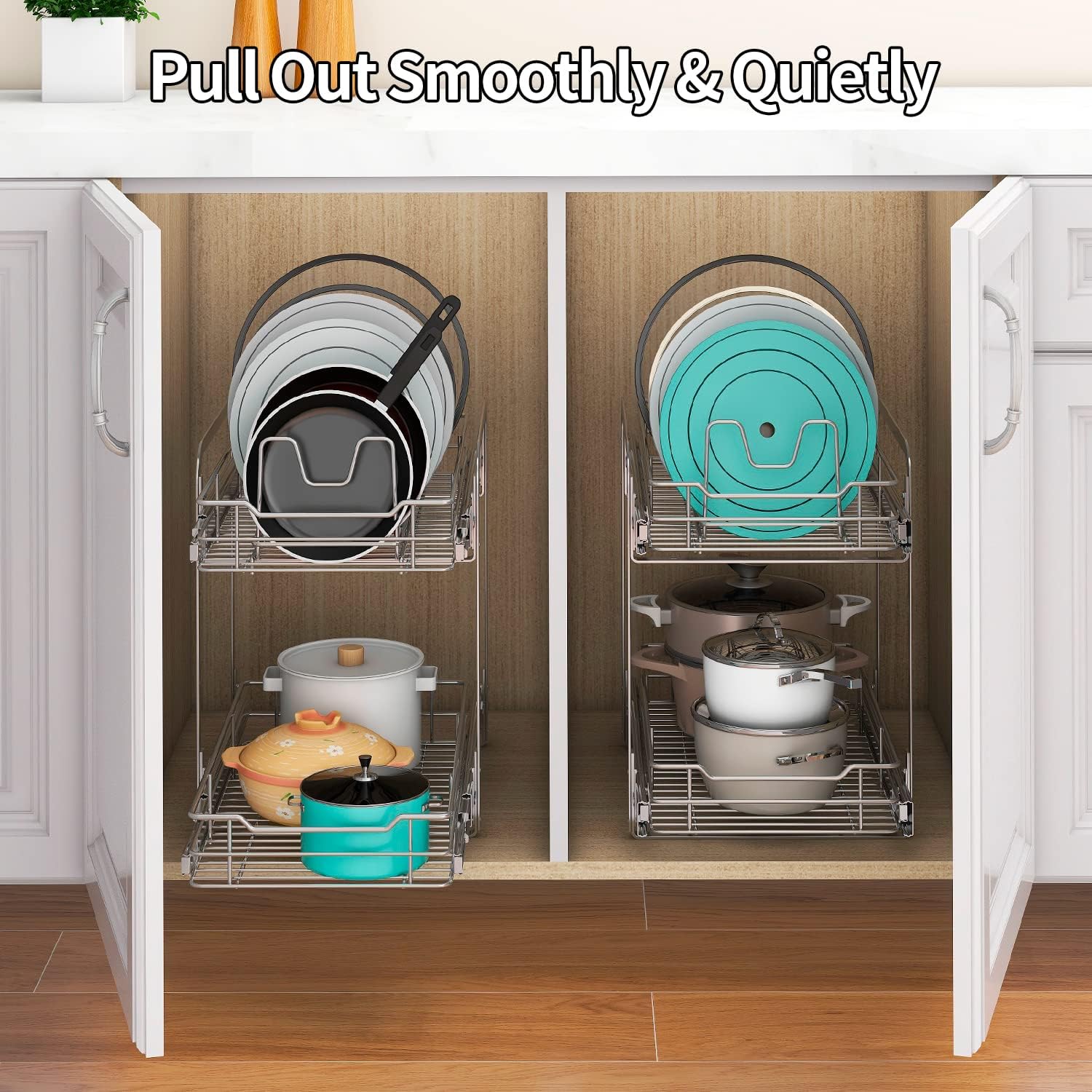 Pull Out The Shelf Under The Cabinet