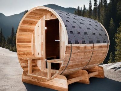 Build a Green Sauna Room for Friends & Family Bonding
